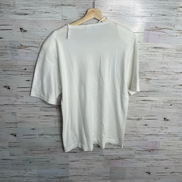 Vintage white tee shirt nautical large - Picture 7 of 10